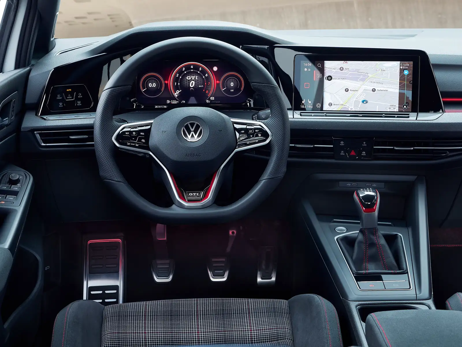 Buy New 2021 Volkswagen Golf GTI 2.0L P2 Base – Dynamic Sunstone Red