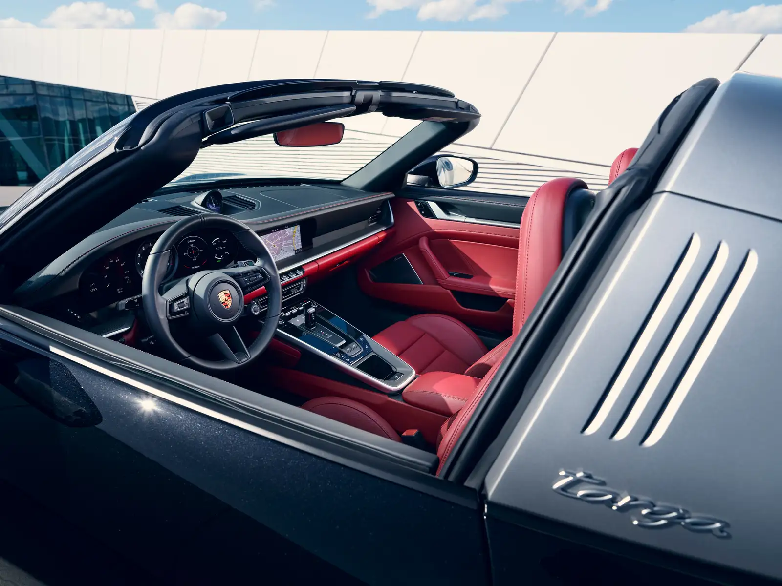 Buy New 2022 Porsche 911 Targa 4S Base Trim – Red PM