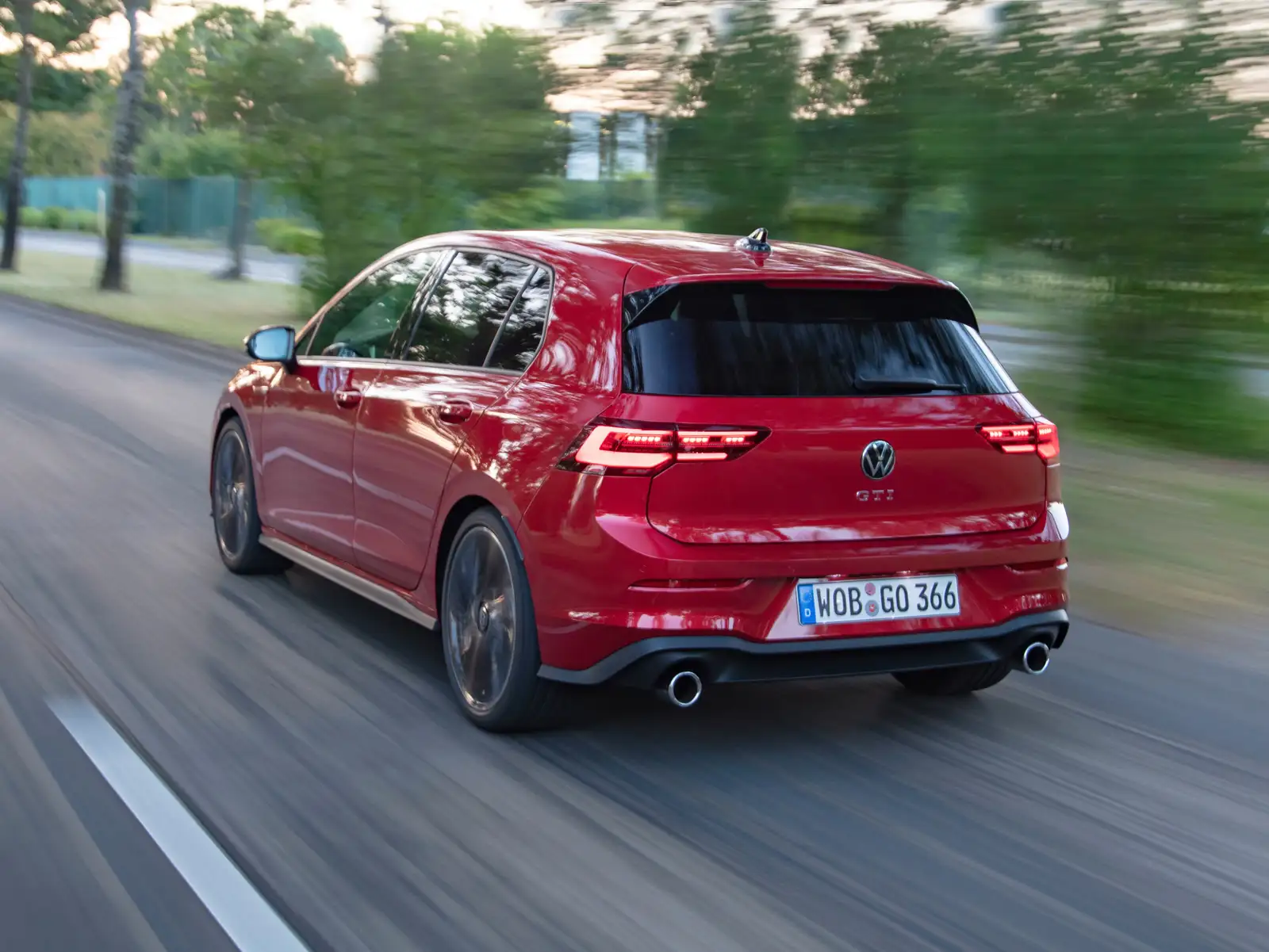 Buy New 2021 Volkswagen Golf GTI 2.0L P2 Base – Dynamic Sunstone Red