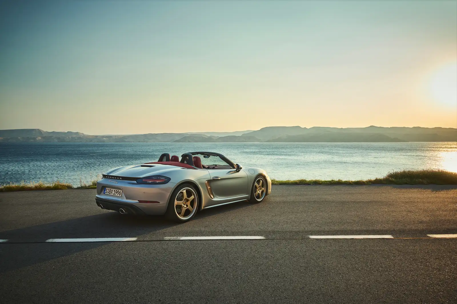 Buy New 2022 Porsche 718 Boxster 25 Years Base Trim - PDK – Liquid Platinum