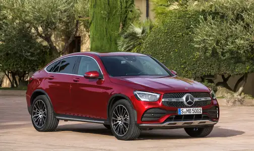 Mercedes-Benz GLC Coupe 200 4MATIC · Red - Image 1